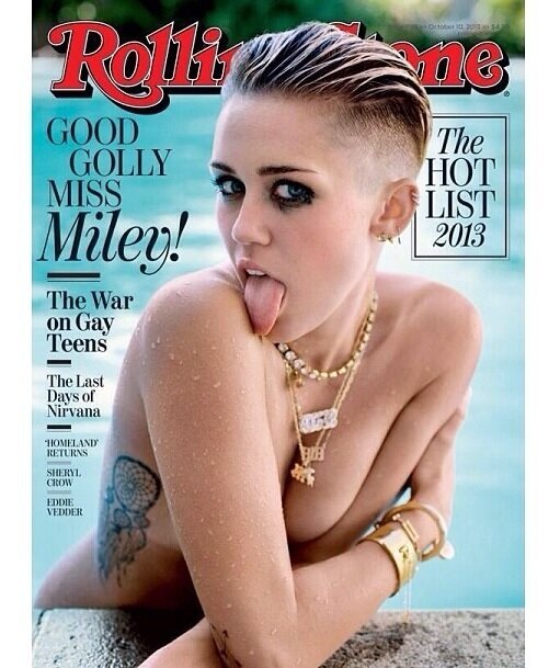 Miley Cyrus Nude Captions